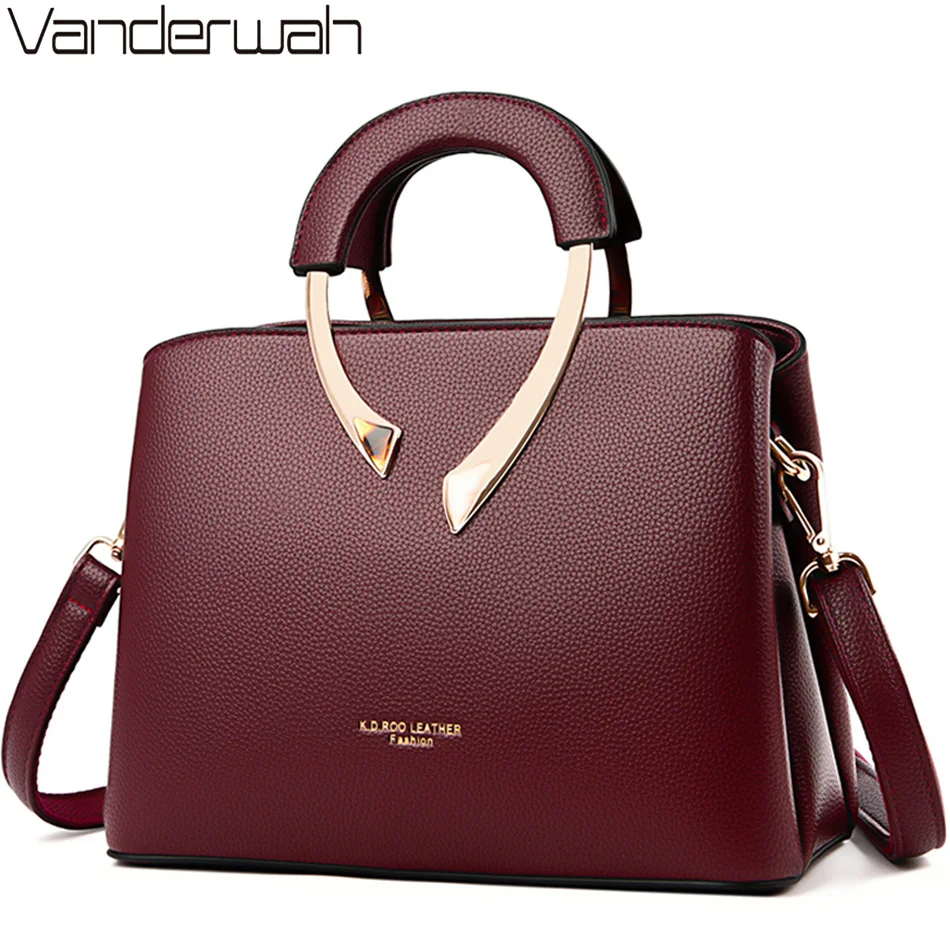 Women Bags On Sale - GENUINE VANDERWAH Borsa casual in pelle