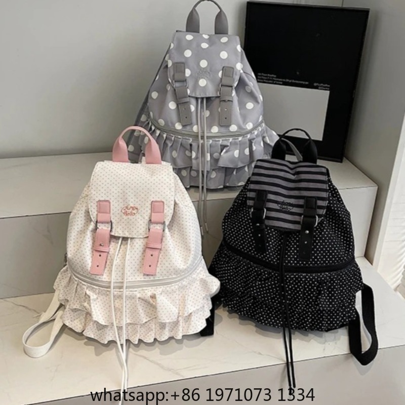 Women'S Bags Holiday - Zaino da donna con volant e