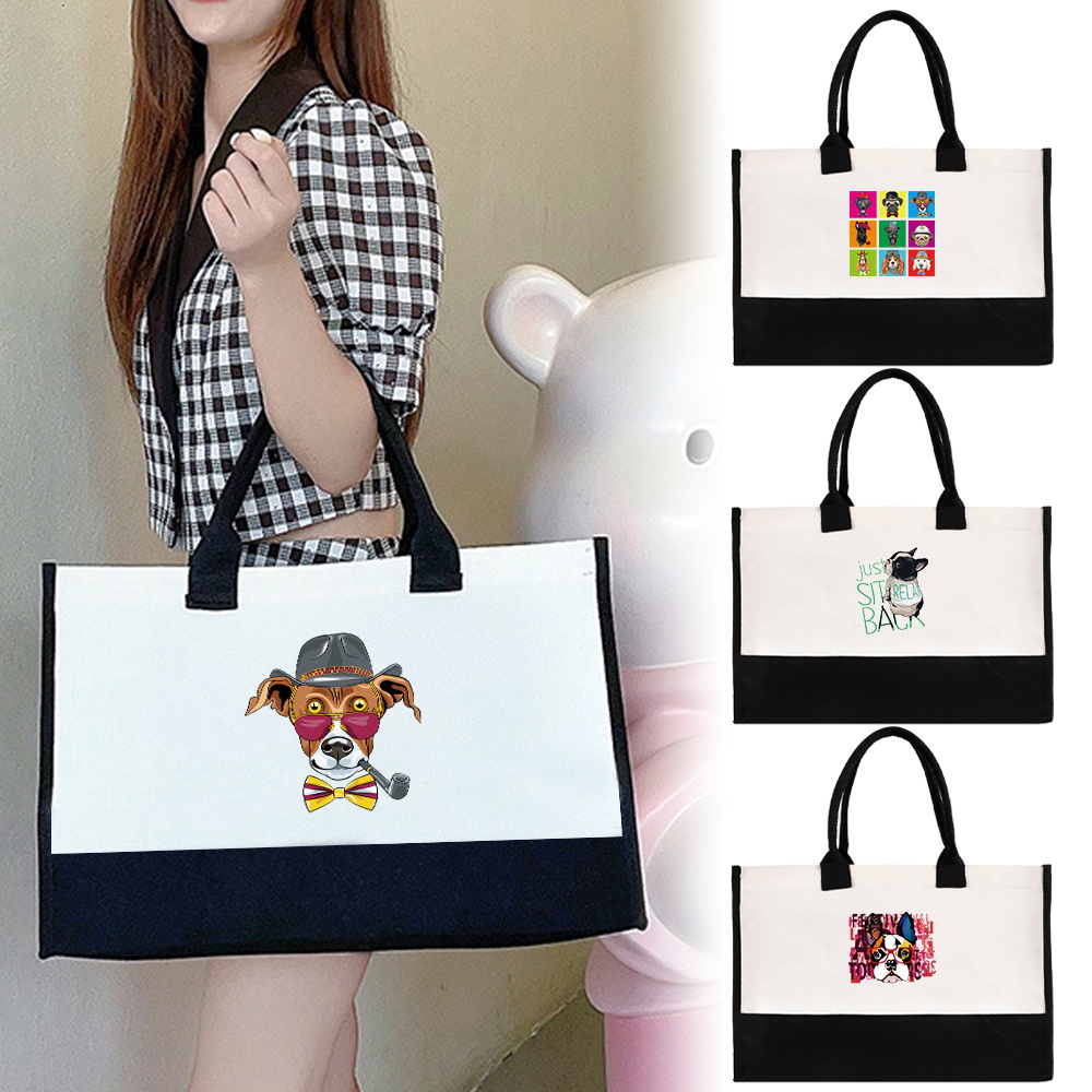 Women Bags Jute - Borse Shopping Tote in Juta per