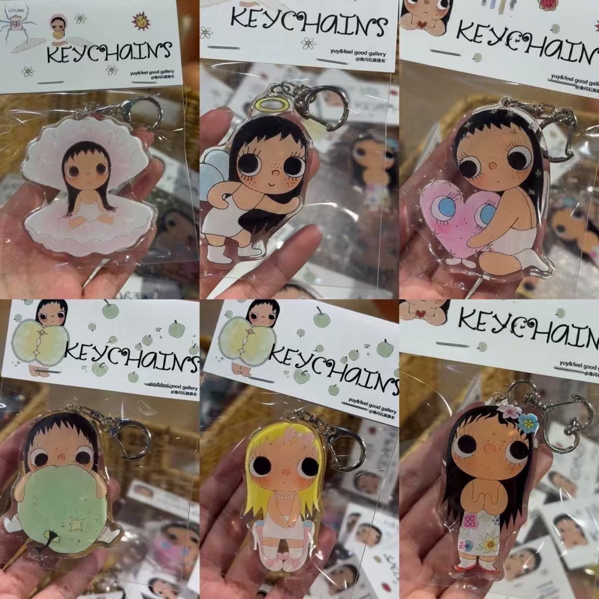 Women Bags For Gift - Yuy è una ragazza. Portachiavi con