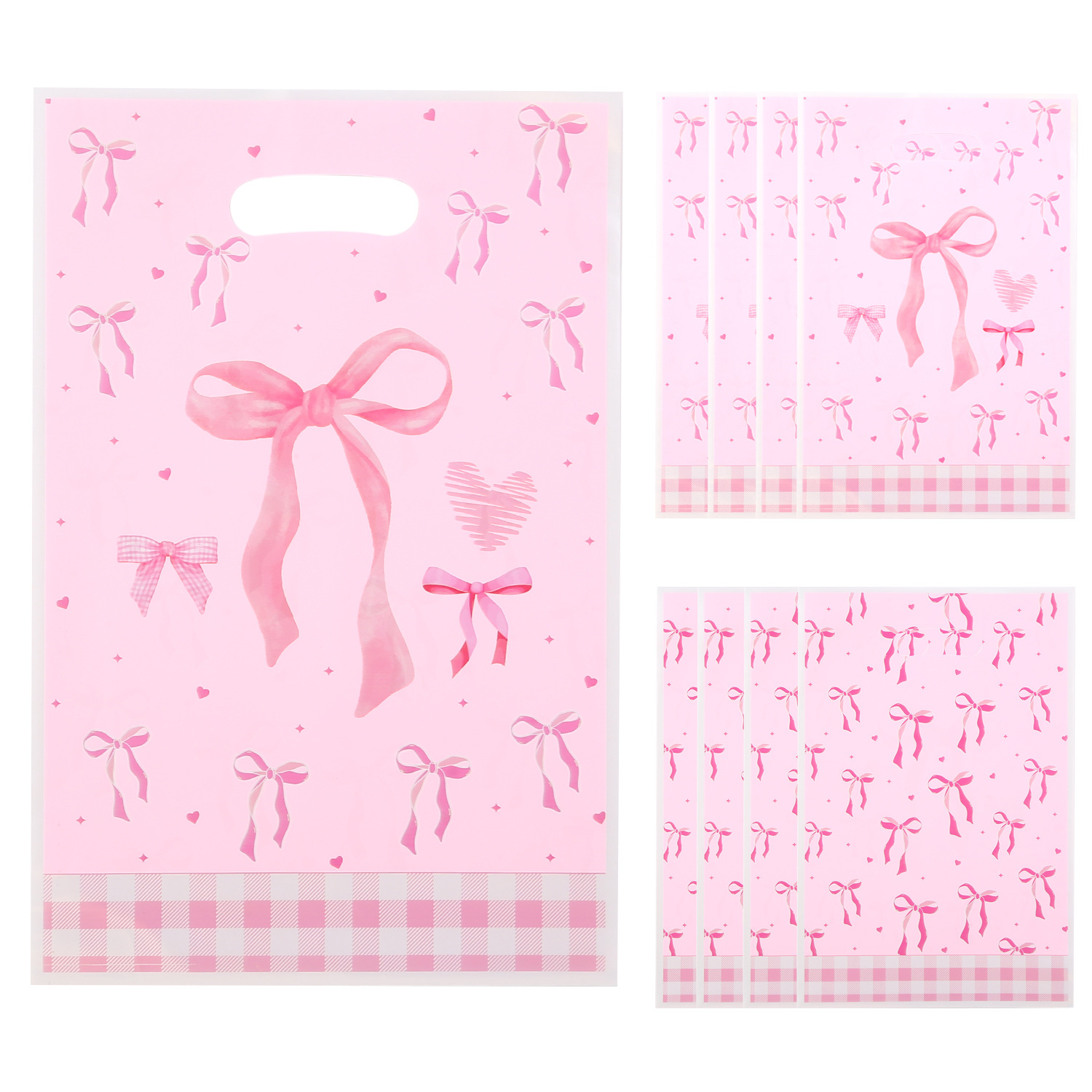 Women Bags For Eid - 10/30/50 Pezzi Sacchetti Regalo Rosa con
