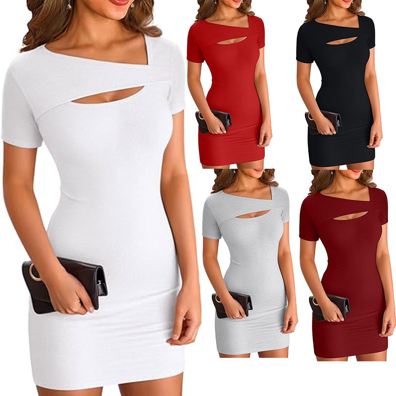 Women Bags Amazon - Abito Estivo Sexy Mini a Maniche