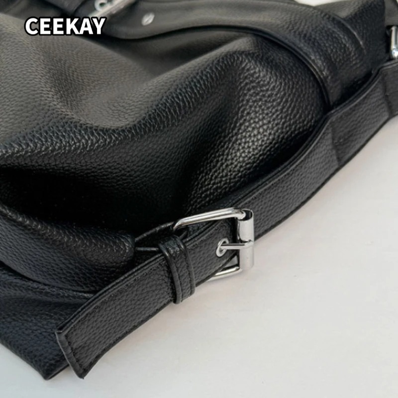 Borsa tote nera Y2K grande cap - Women'S Young Bags recensione e prezzo