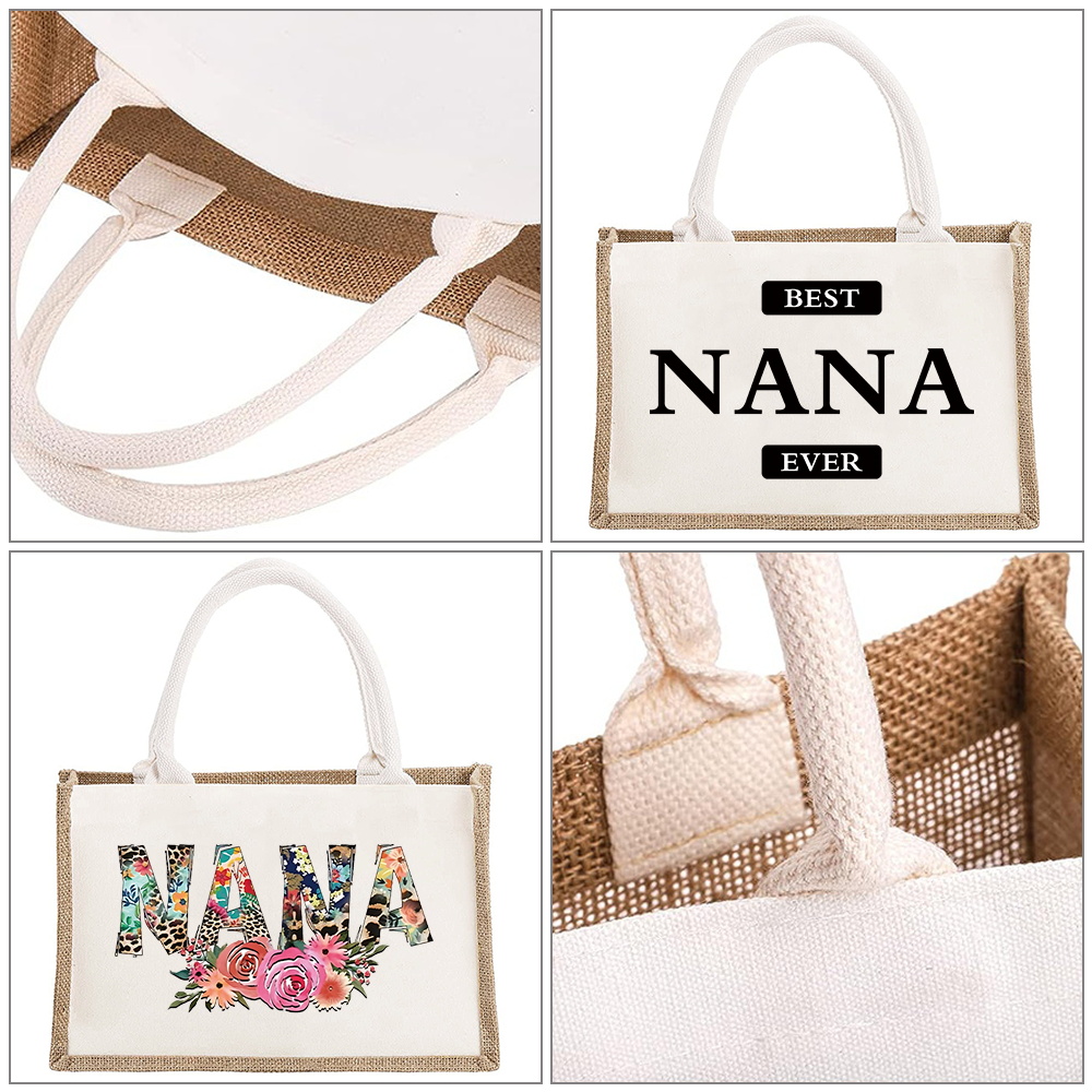 Borsa in iuta vintage Borsa pe - Women Bags Jute recensione e prezzo
