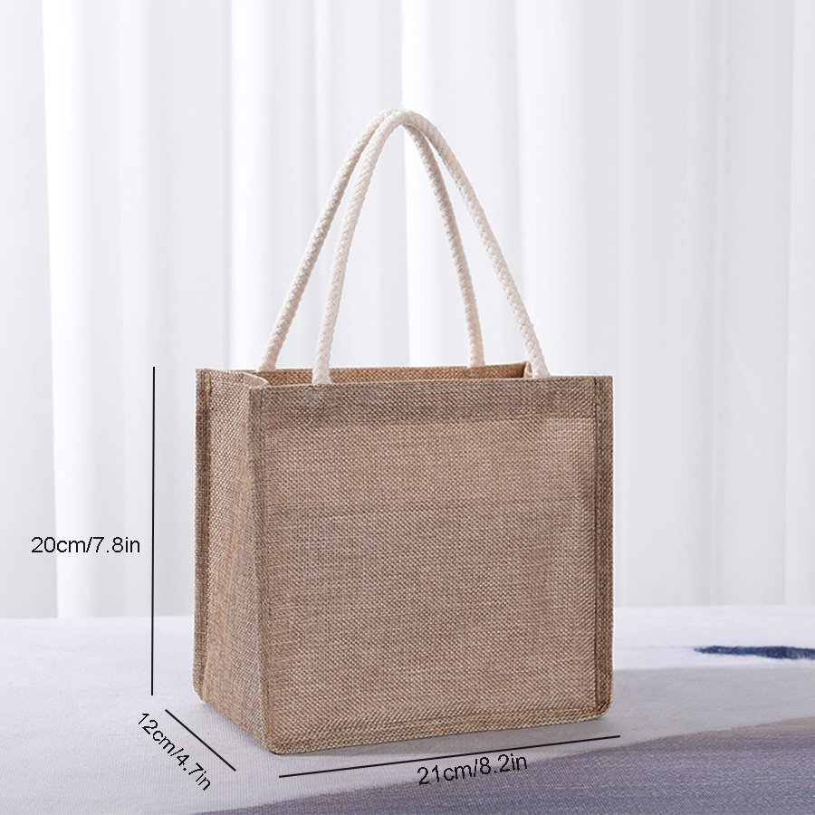 Borsa tote in cotone, borsa re - Women Bags Jute recensione e prezzo
