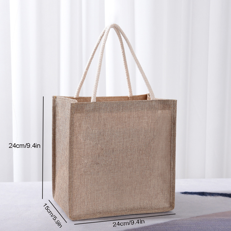 Borsa tote in cotone, borsa re - Women Bags Jute recensione e prezzo