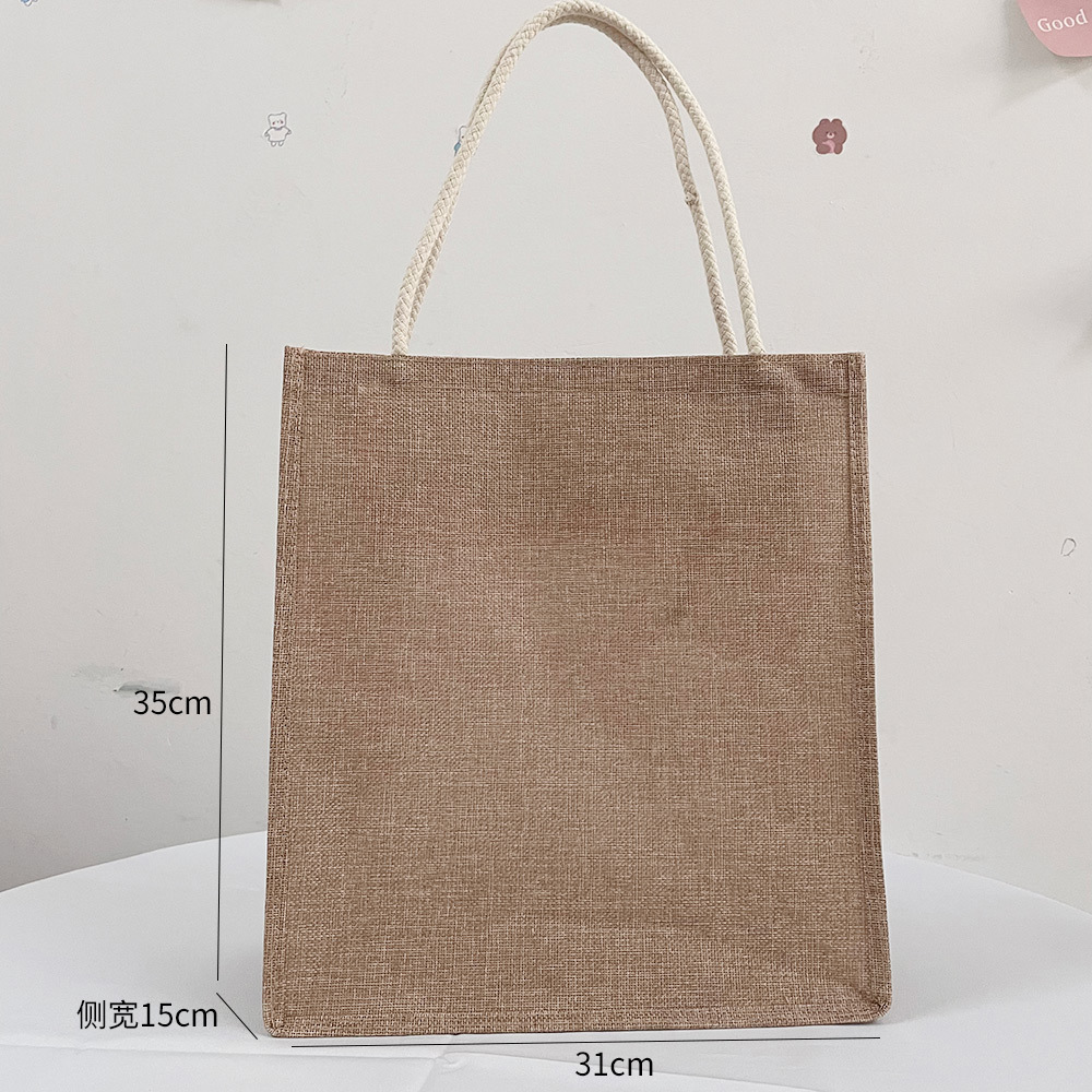 Borsa tote in cotone, borsa re - Women Bags Jute recensione e prezzo