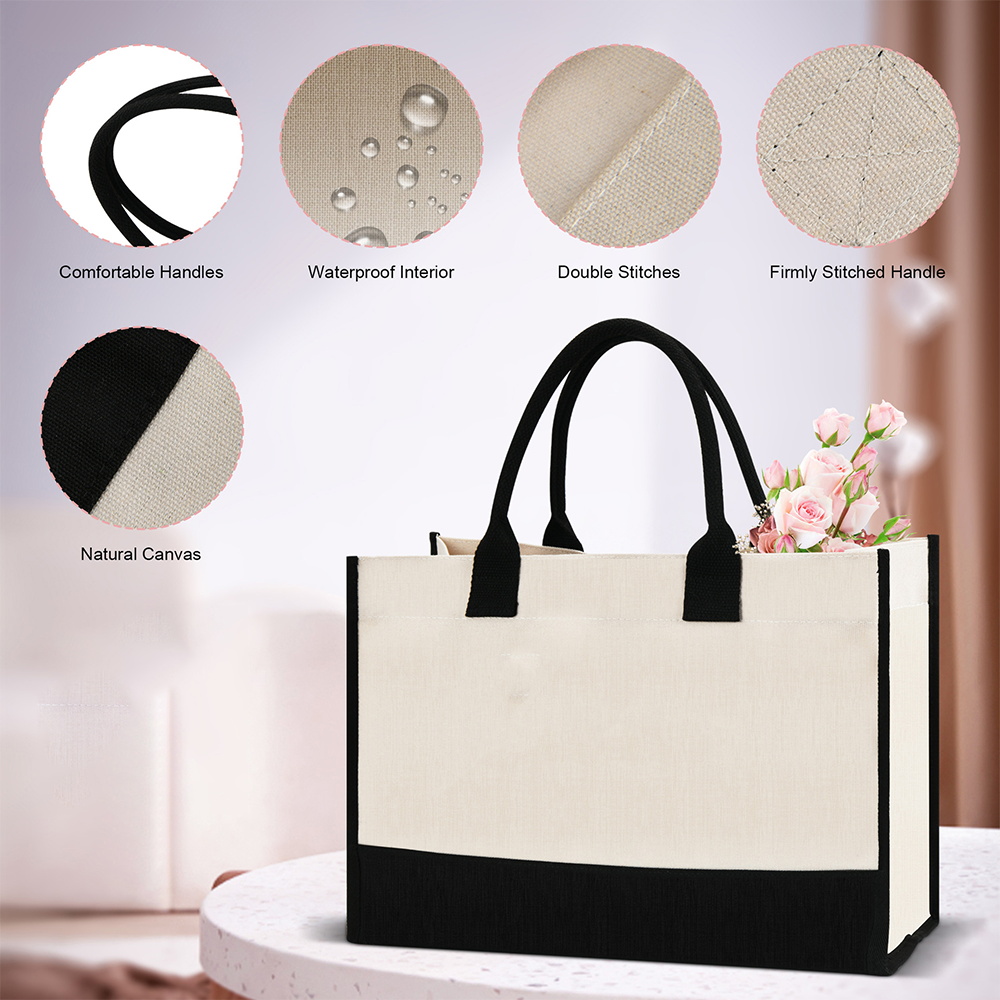 Borse Shopping Tote in Juta pe - Women Bags Jute recensione e prezzo