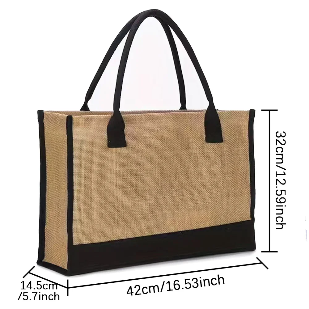 Borsa Tote in Juta alla Moda,  - Women Bags Jute recensione e prezzo