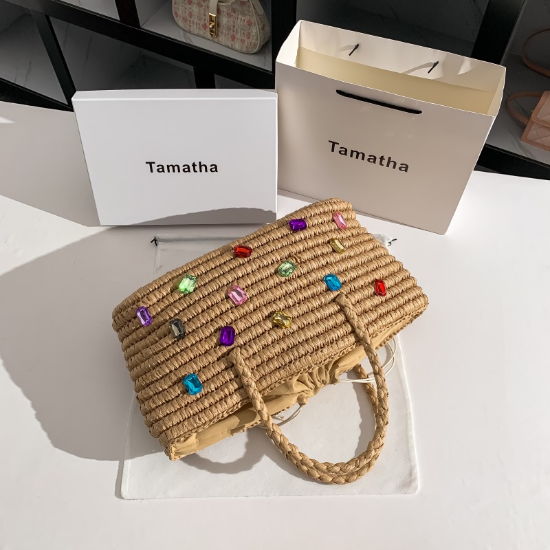 Borsa a mano intrecciata in pa - Women'S Bags Holiday recensione e prezzo