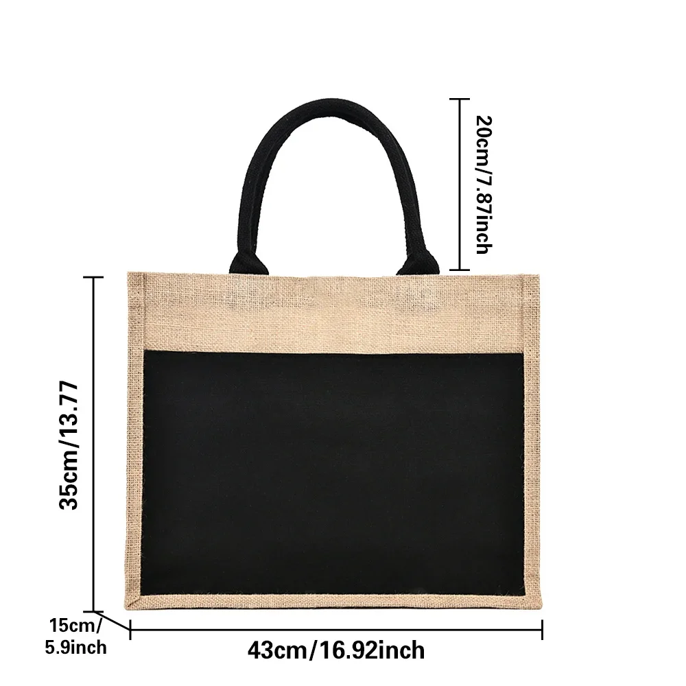 Borsa tote Borsa per la spesa  - Women Bags Jute recensione e prezzo