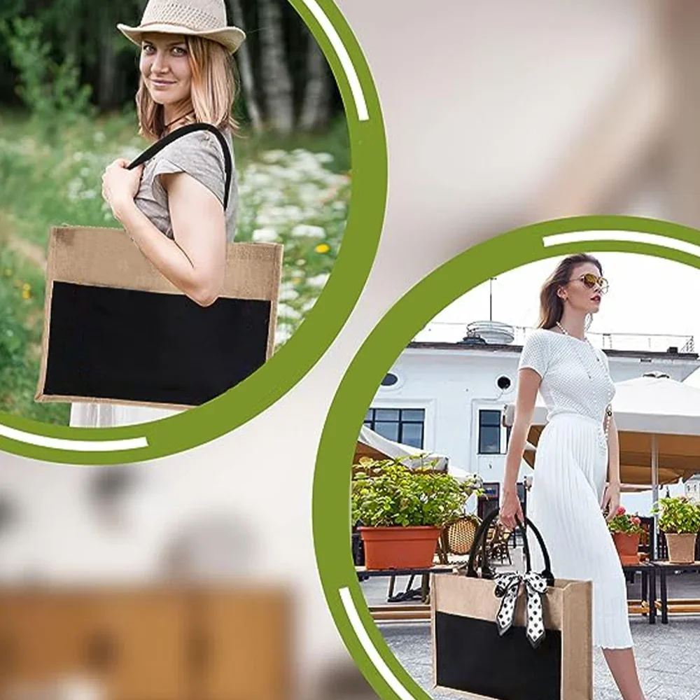 Borsa tote Borsa per la spesa  - Women Bags Jute recensione e prezzo