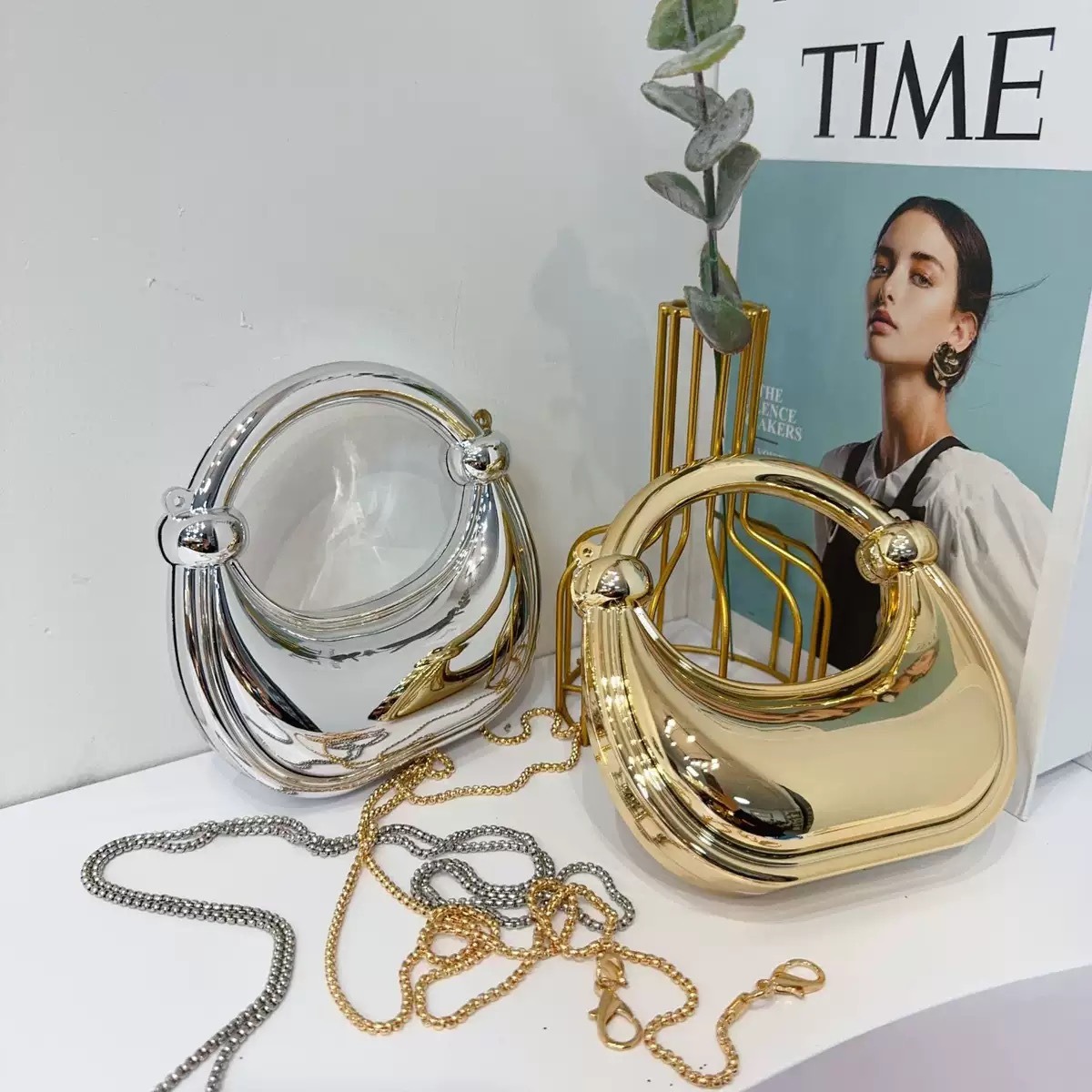 Mini borsa da sera dorata Bors - Women Bags On Sale recensione e prezzo