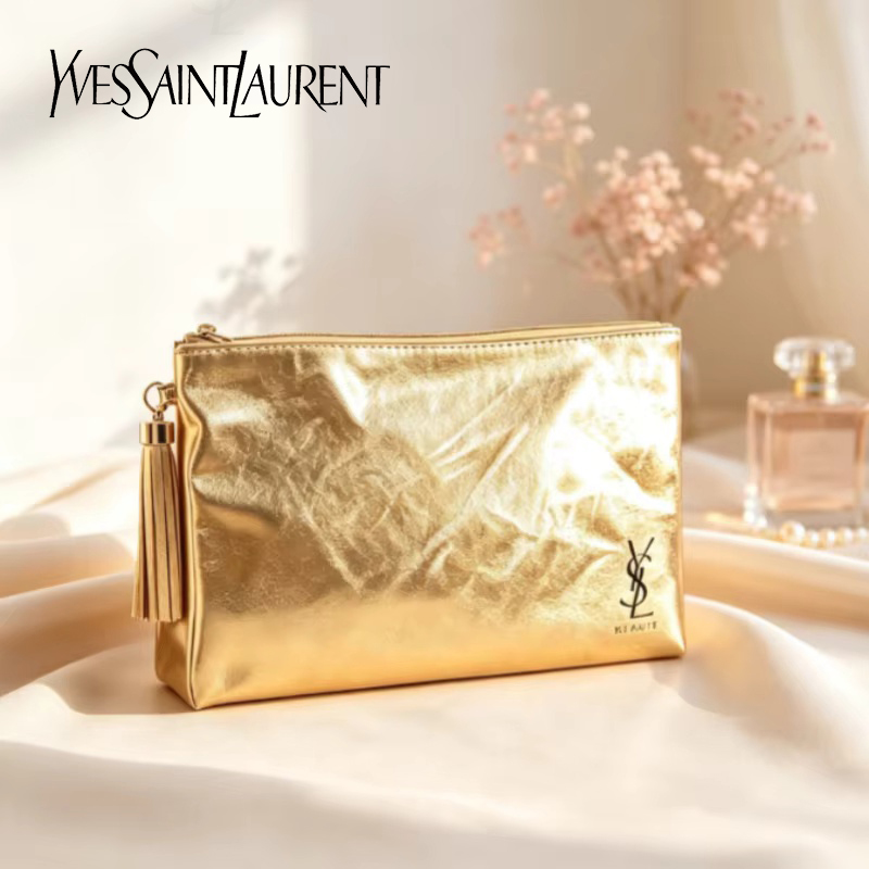 Borsa Cosmetica Dorata YSL, Po - Women Bags Ysl recensione e prezzo