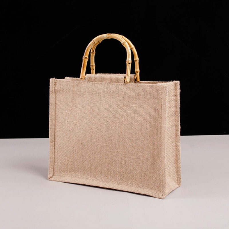 Borsa da Shopping portatile in - Women Bags Jute recensione e prezzo