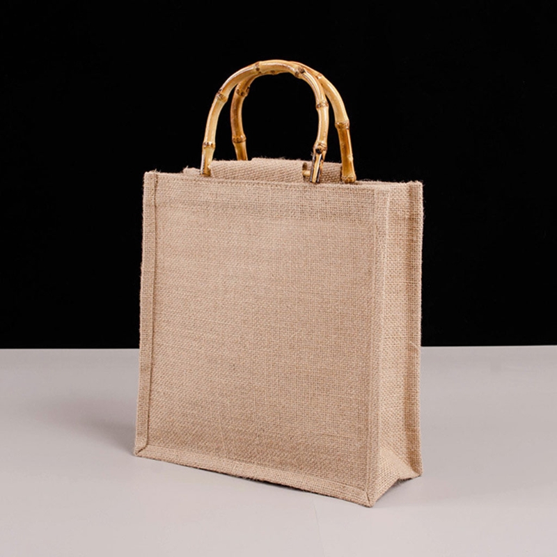 Borsa da Shopping portatile in - Women Bags Jute recensione e prezzo