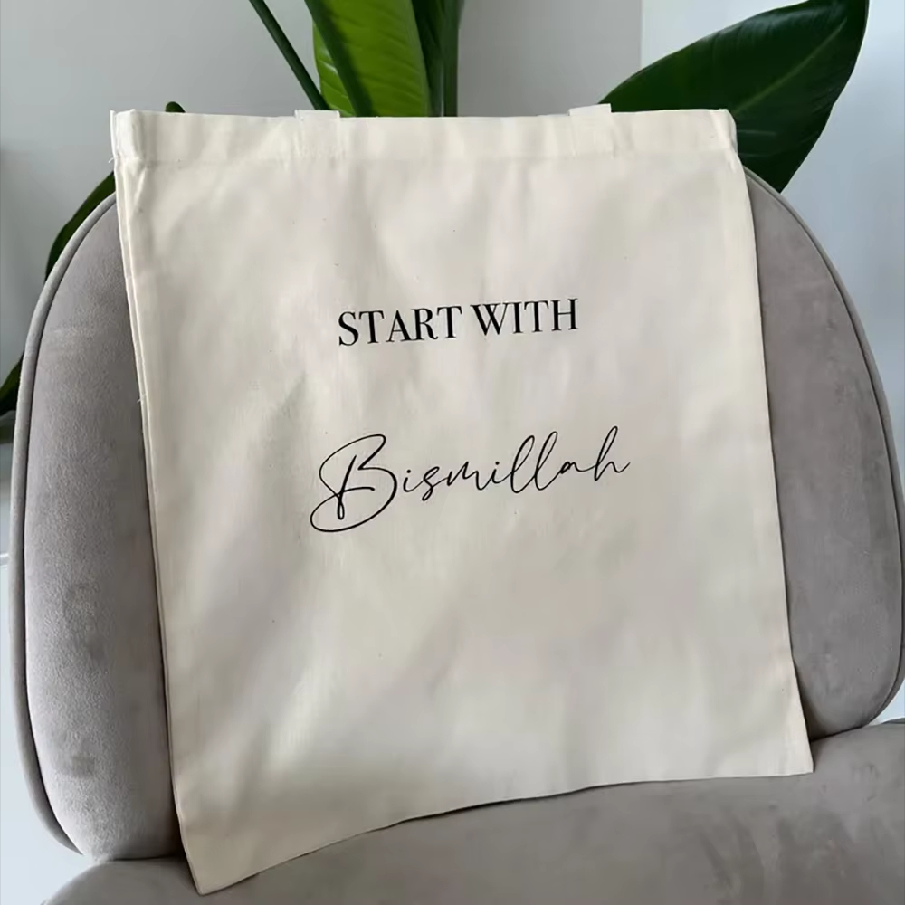 Borsa Shopper con Scritta 'Bis - Women Bags For Eid recensione e prezzo